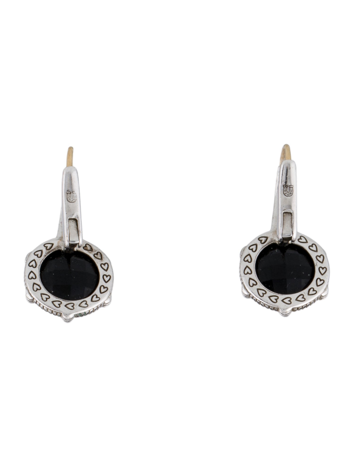 Judith Ripka Onyx Drop Earrings